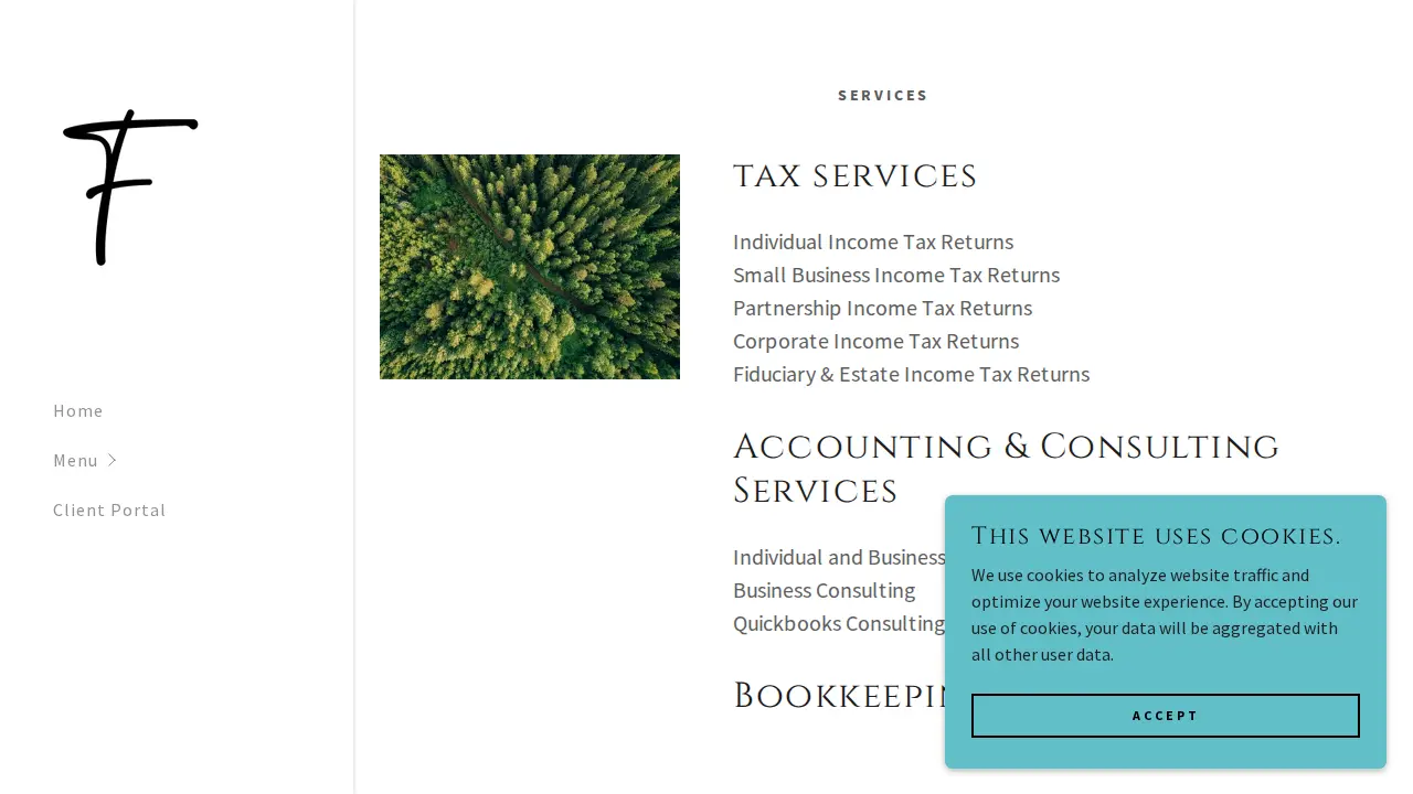 Fordham Accounting & Tax page
