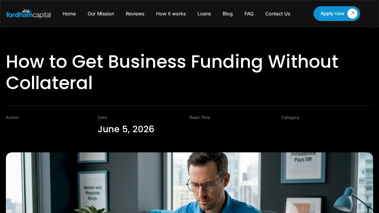 Fordham Capital page