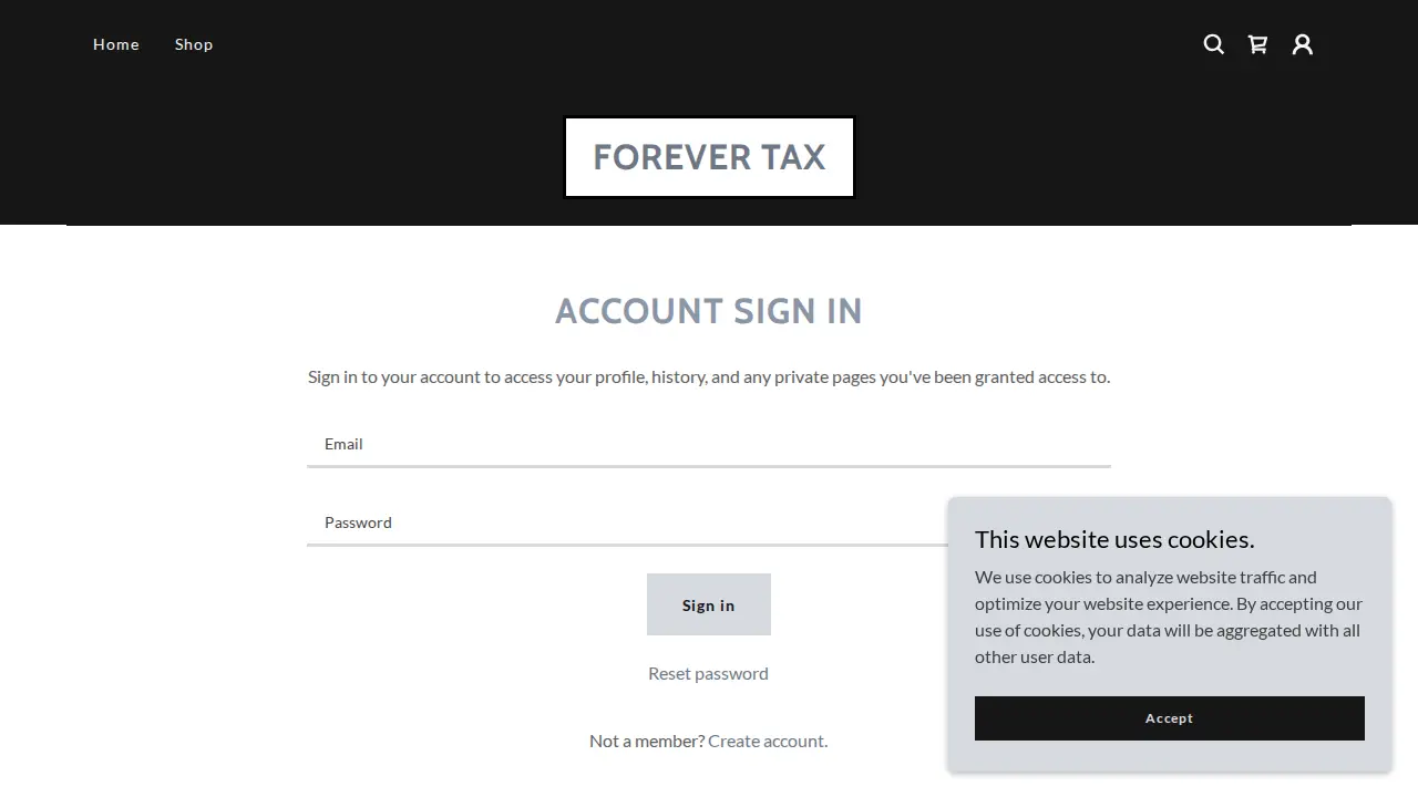 Forevertax page