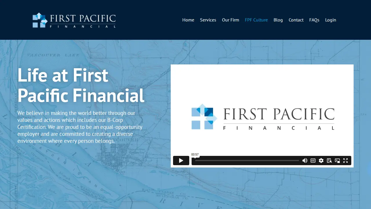 First Pacific Financial page