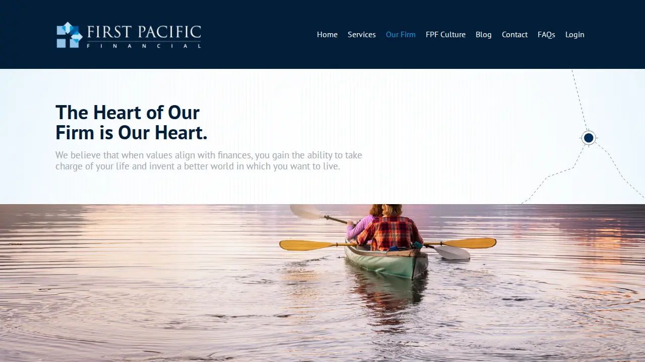 First Pacific Financial page