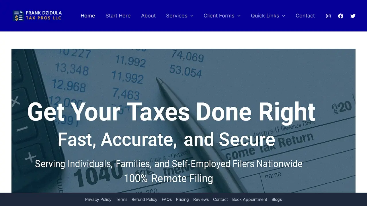 Frank Dzidula Tax Pros LLC