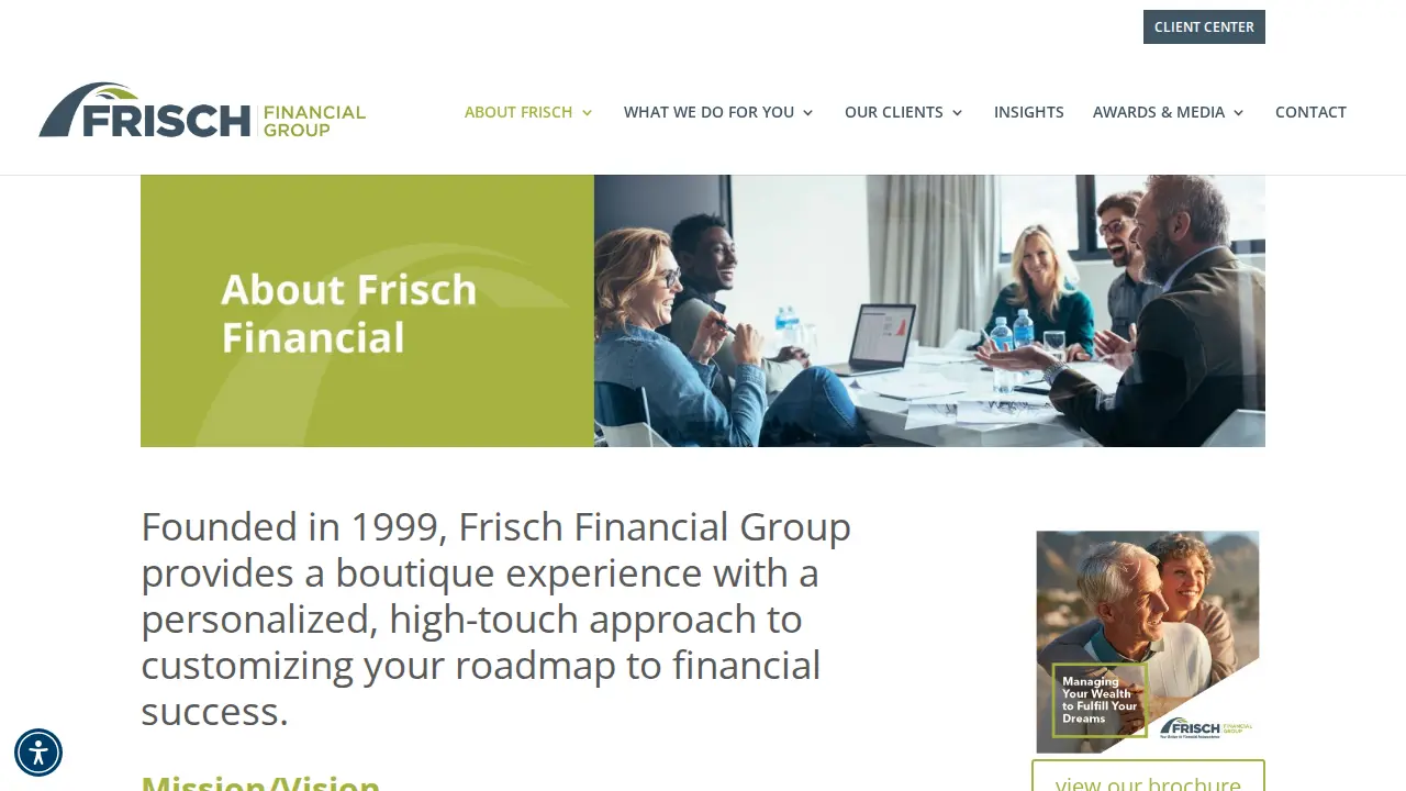 Frisch Financial Group - Melville page