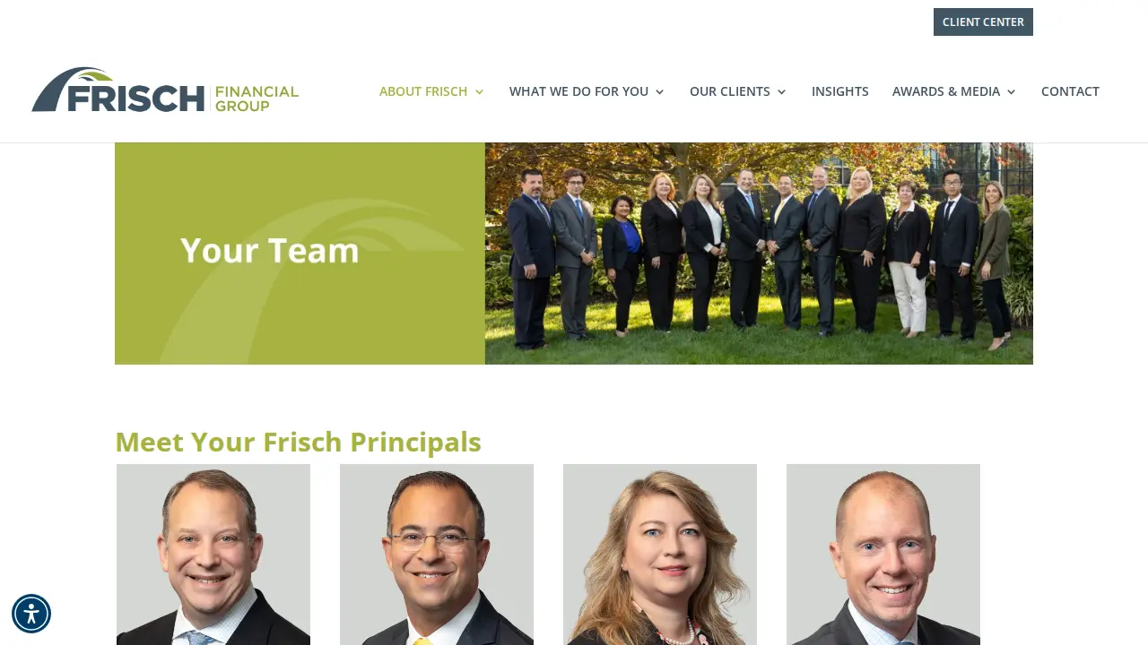 Frisch Financial Group - Melville page