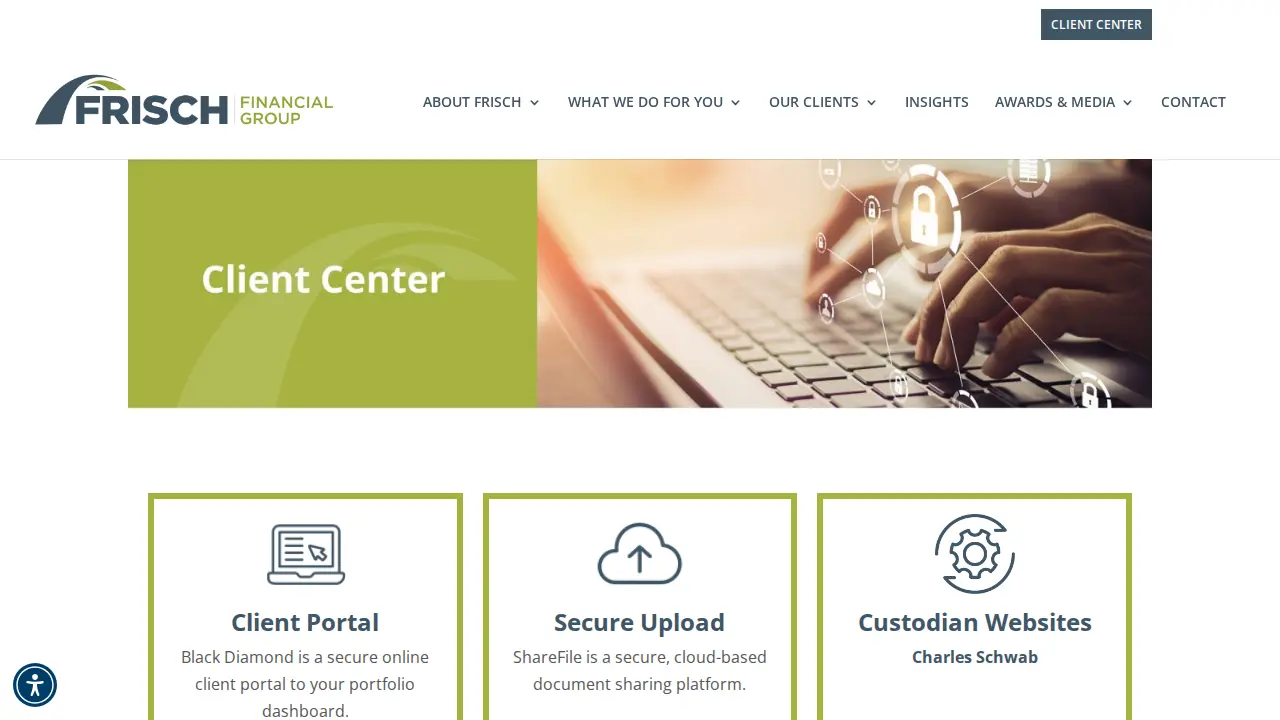 Frisch Financial Group - Melville page