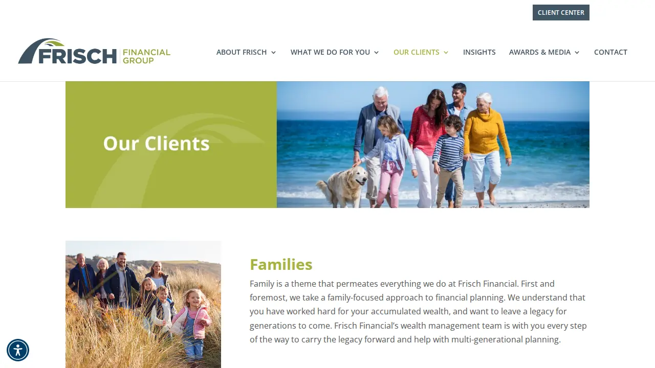 Frisch Financial Group - Melville page