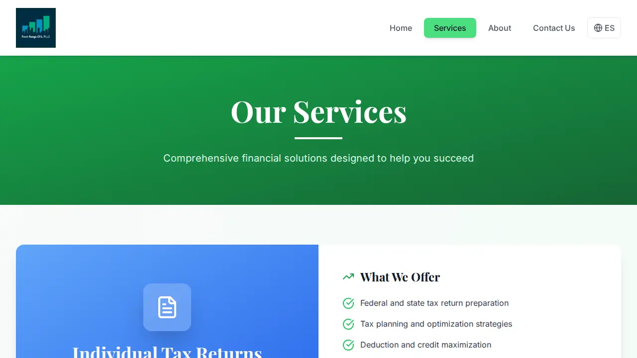 Front Range CPA, PLLC page