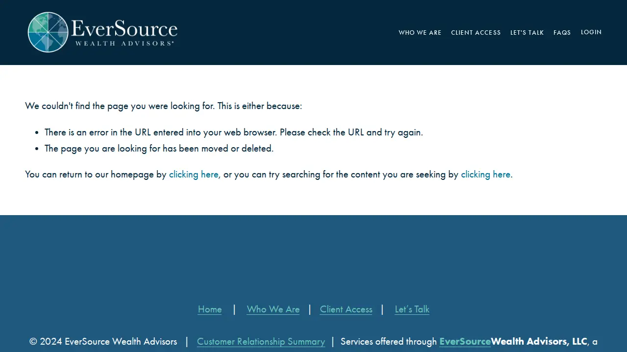EverSource Wealth Advisors Ft. Worth page
