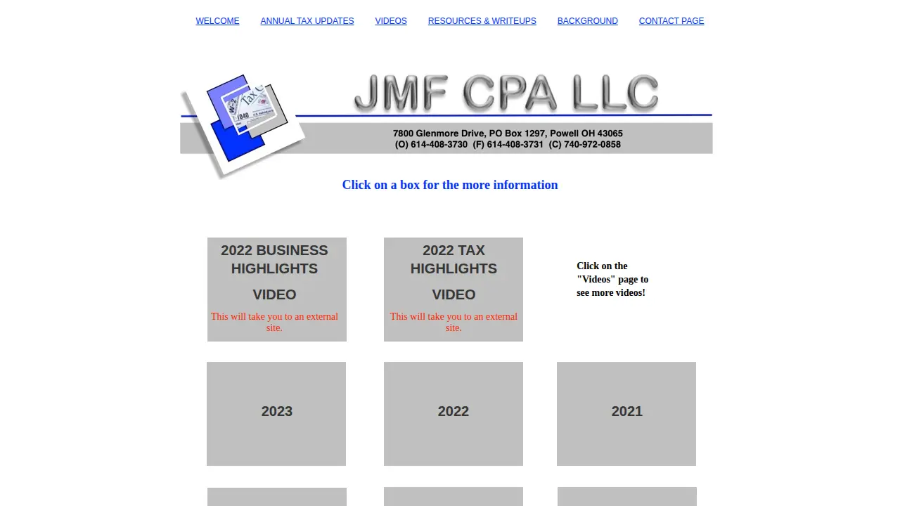JMF CPA LLC page