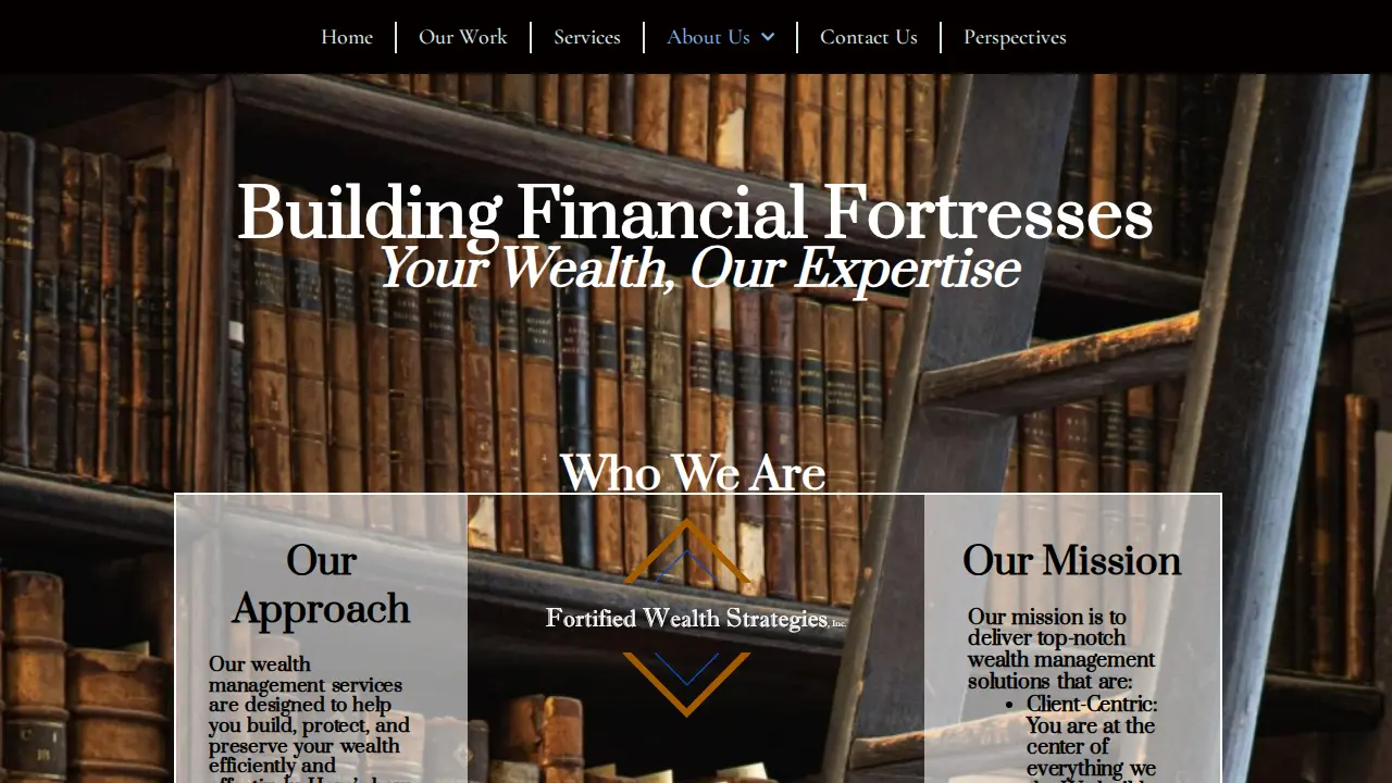 Fortified Wealth Strategies, Inc. page