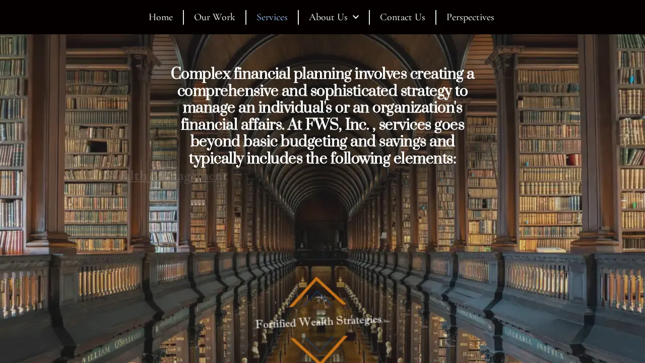 Fortified Wealth Strategies, Inc. page
