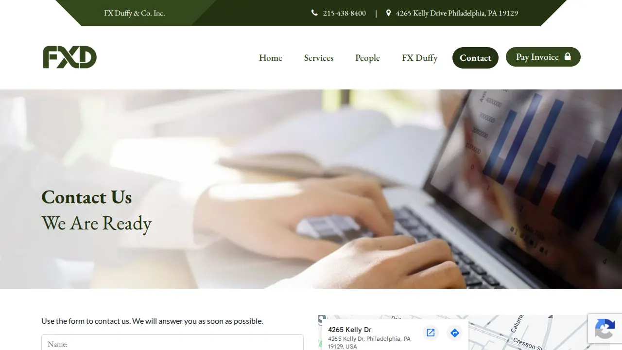 F X Duffy & Co page