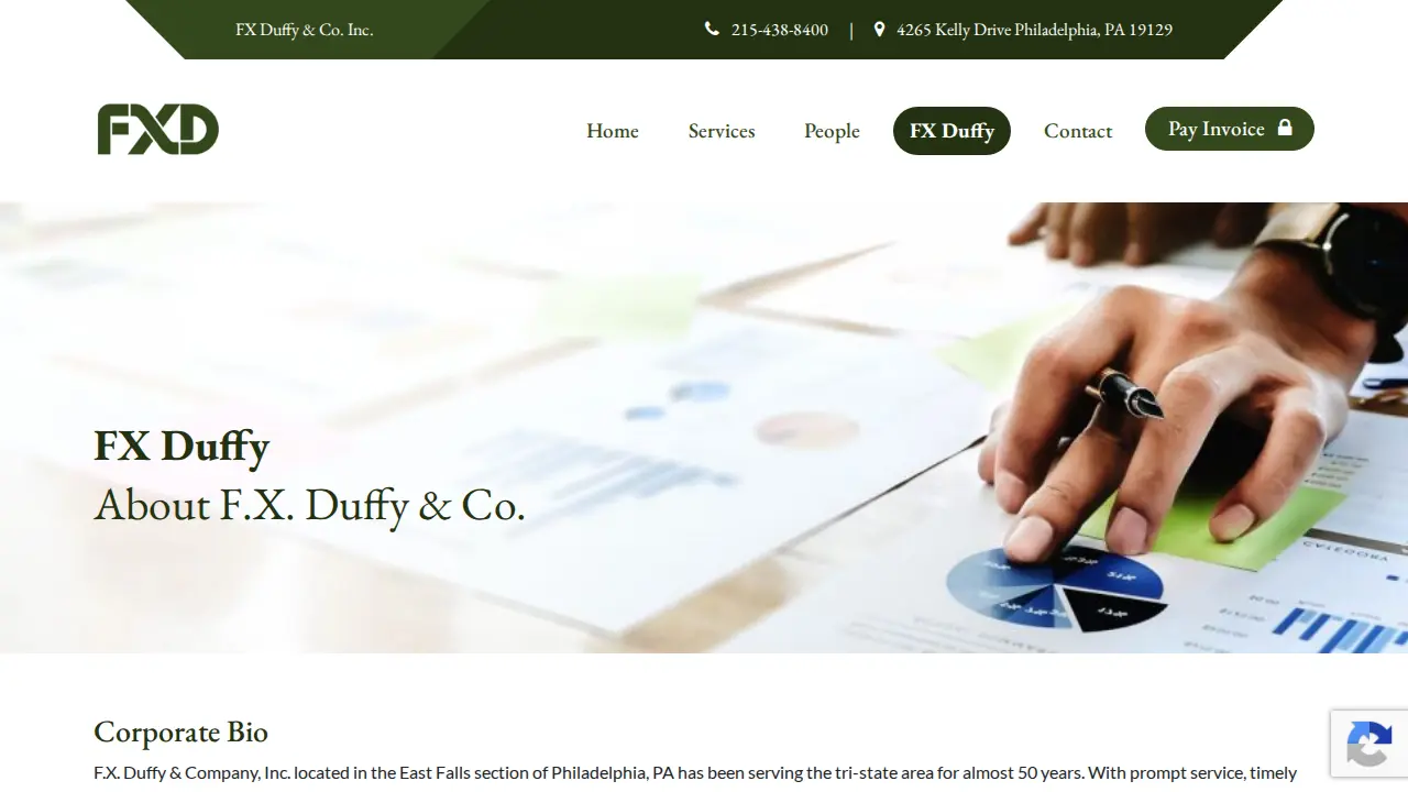 F X Duffy & Co page