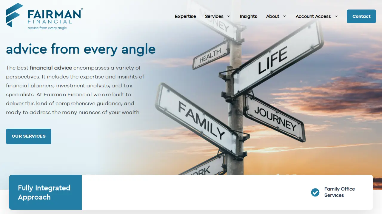 Fairman Group Family Office website