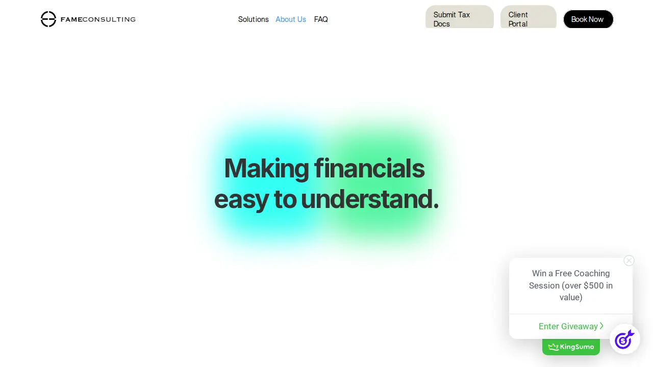FAME Consulting LLC page
