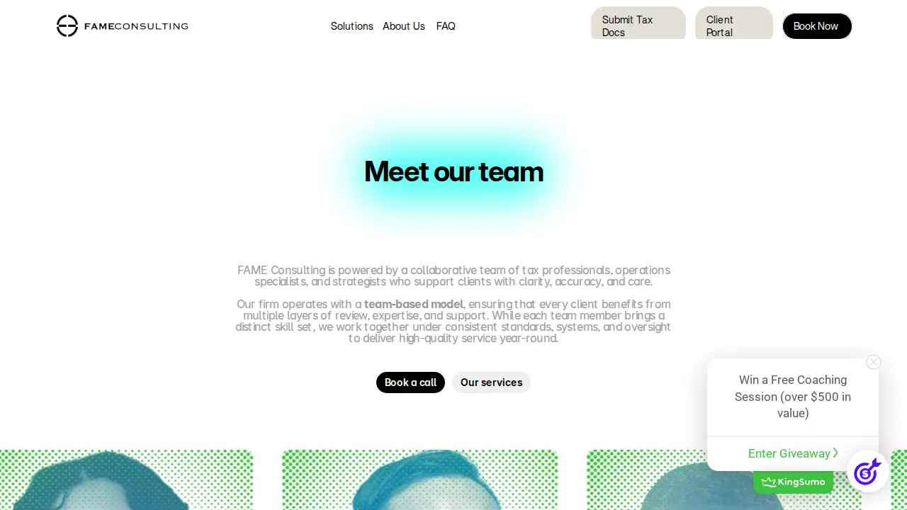 FAME Consulting LLC page