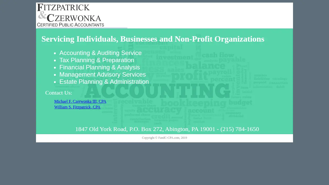 Fitzpatrick & Czerwonka