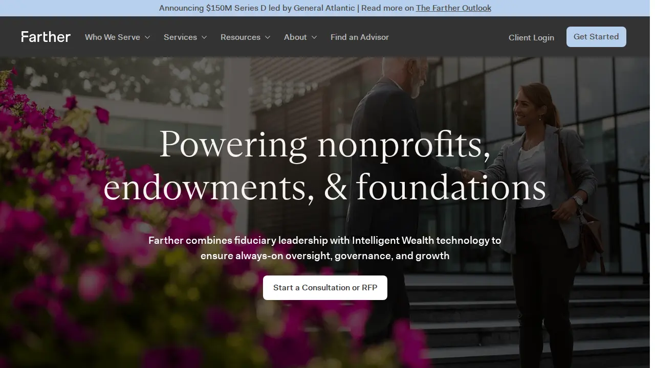 Farther Wealthnet page