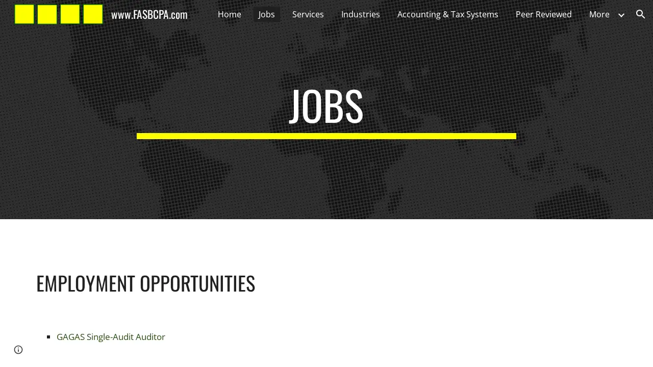 FREDERICK ACCOUNTANCY for SMALL BUSINESS page