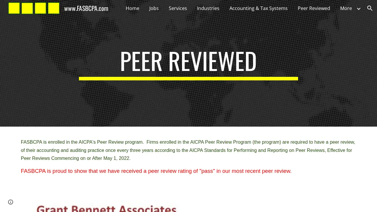 FREDERICK ACCOUNTANCY for SMALL BUSINESS page