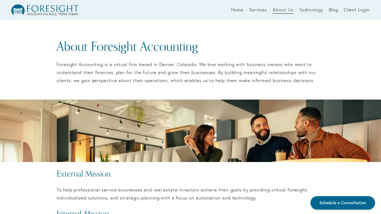 Foresight Accounting Solutions Today, LLC page