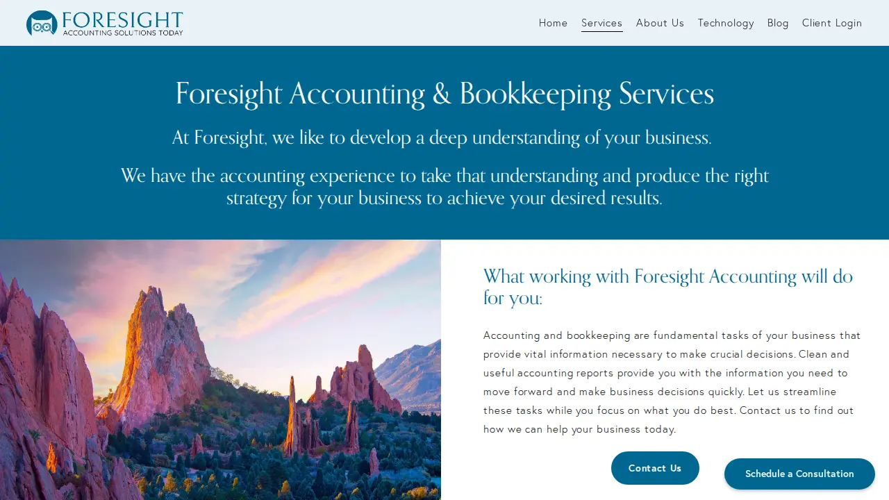 Foresight Accounting Solutions Today, LLC page