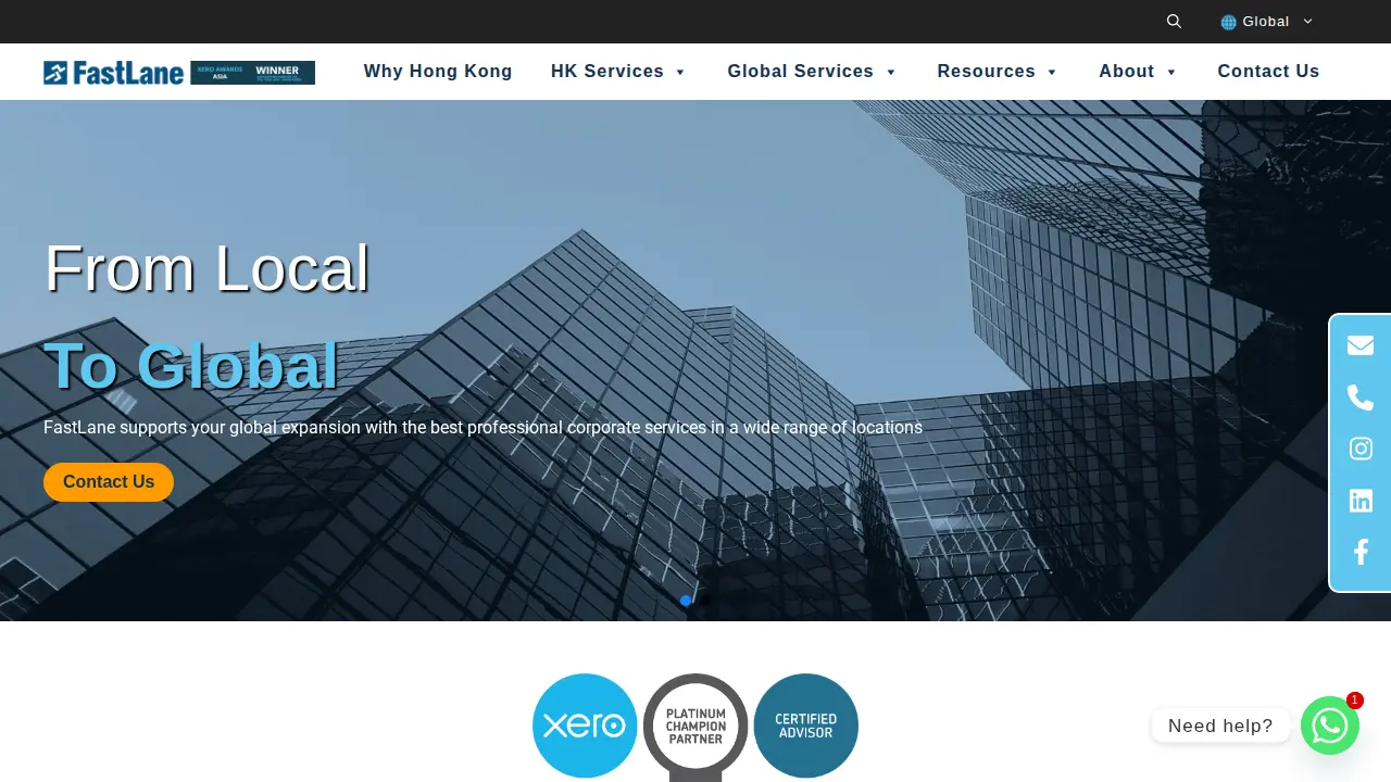 FastLane Group page