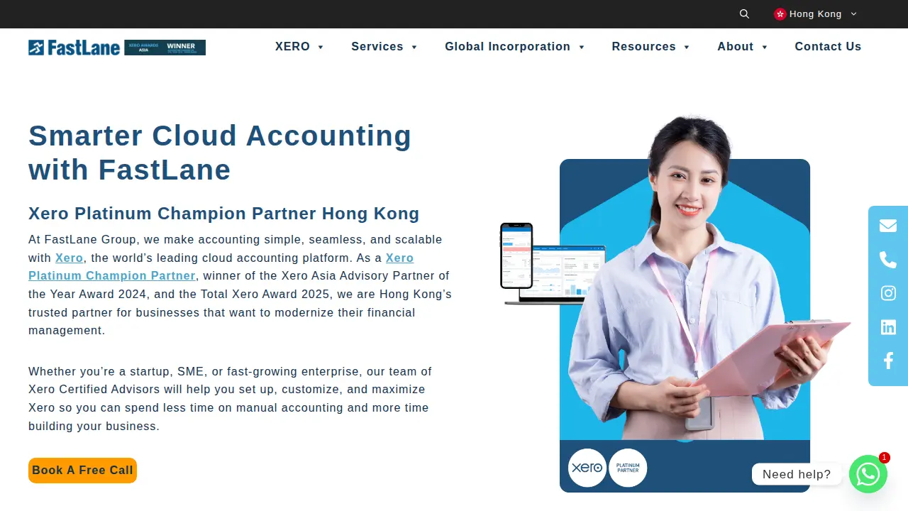 FastLane Group page