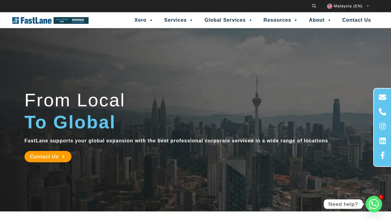 FastLane Group page