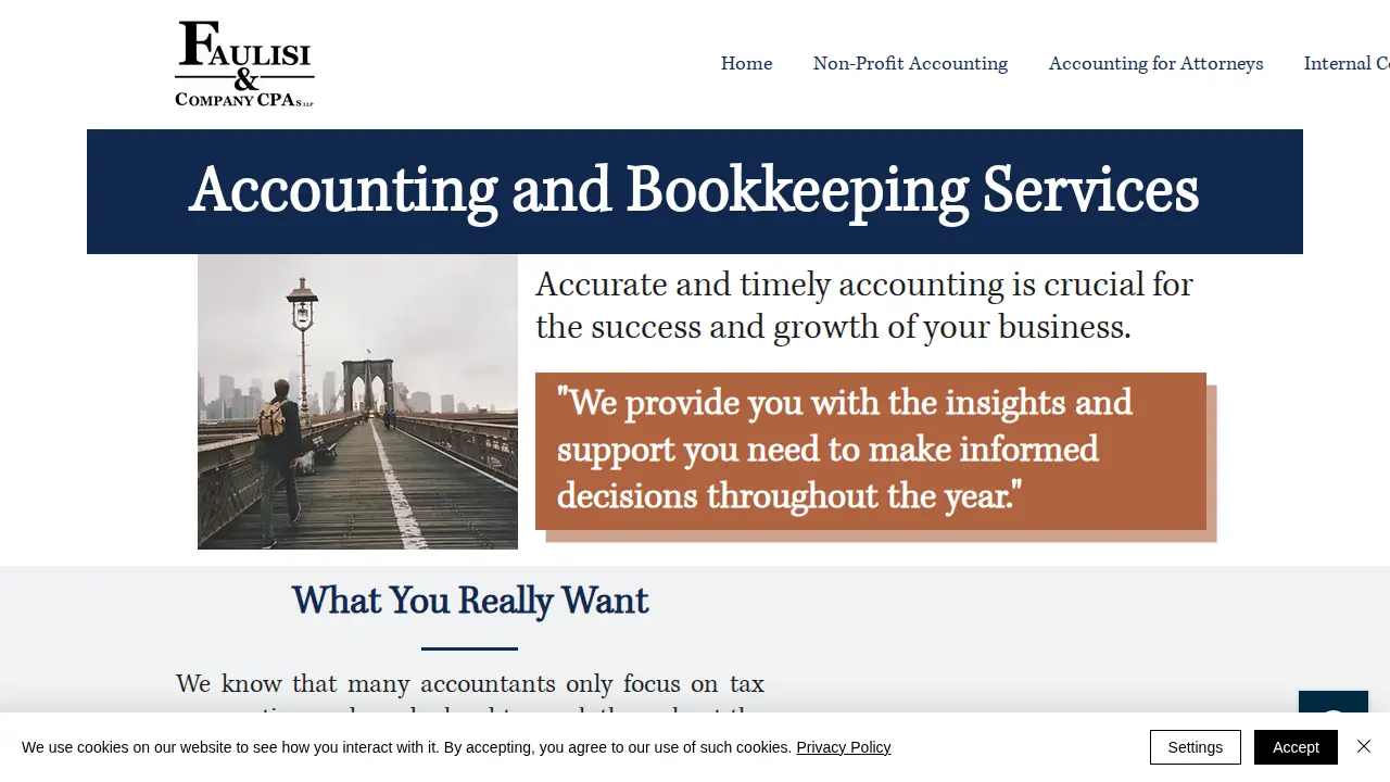 Faulisi & Company CPAs LLP page