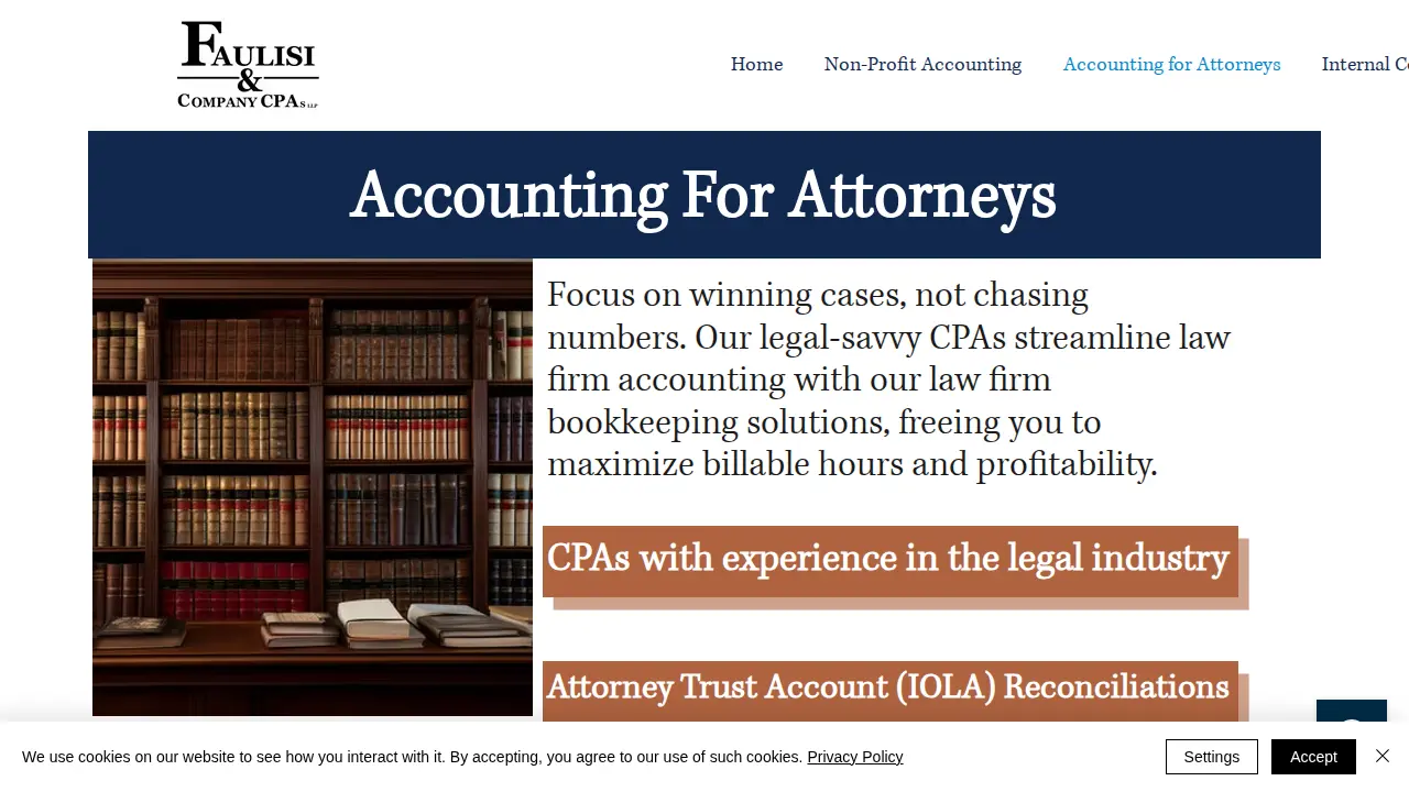 Faulisi & Company CPAs LLP page