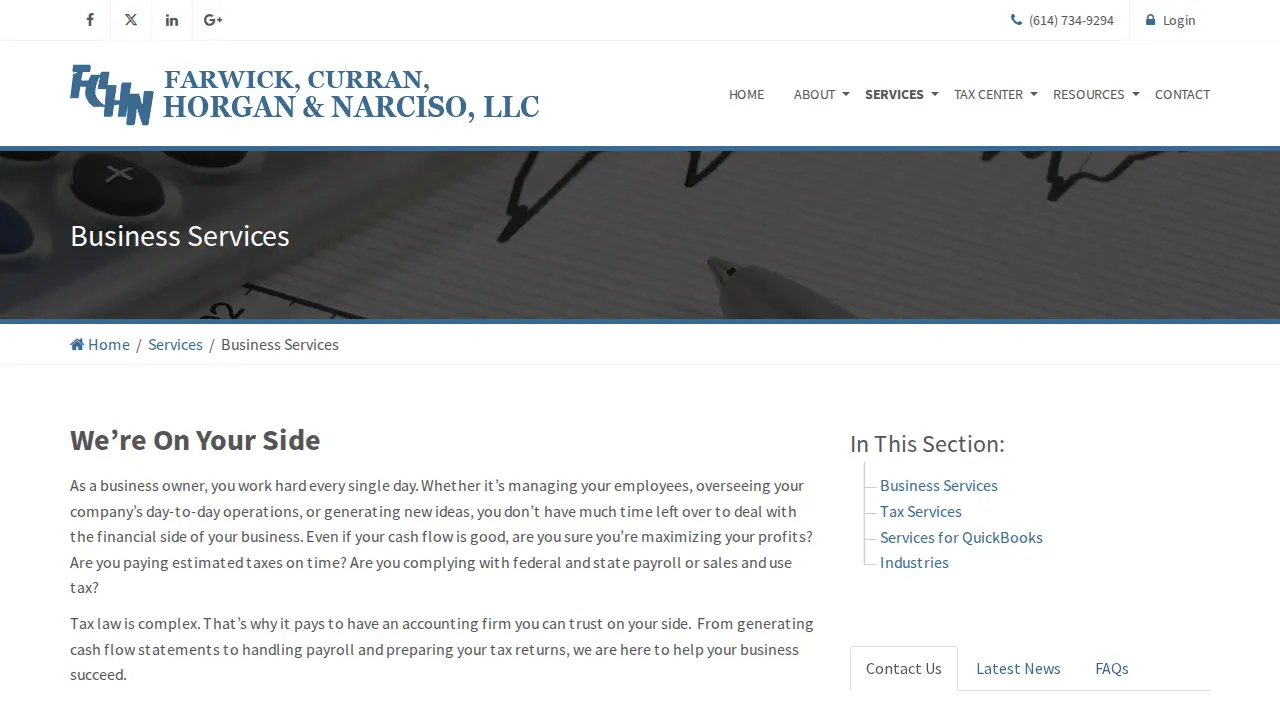 Farwick Curran, Horgan & Narciso LLC page