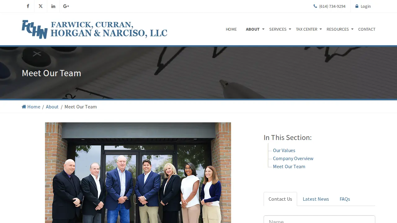 Farwick Curran, Horgan & Narciso LLC page