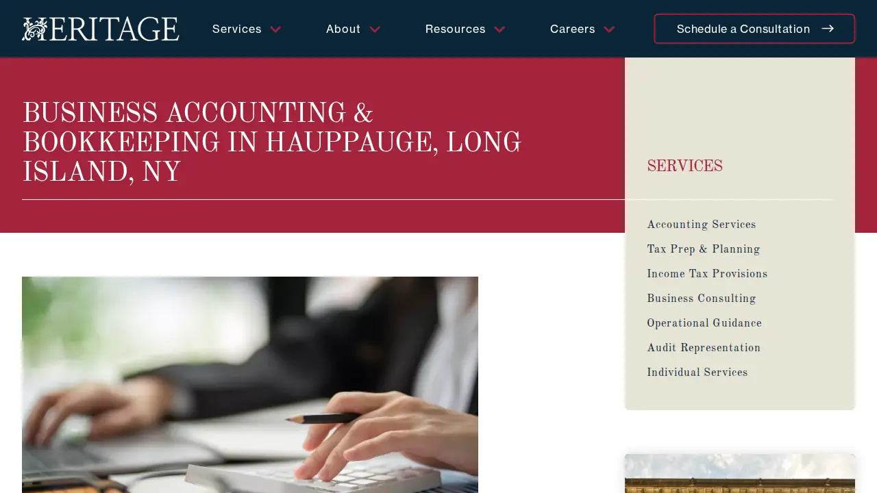 Ferrera Destefano & Caporusso Certified Public Accountants, P.C. page