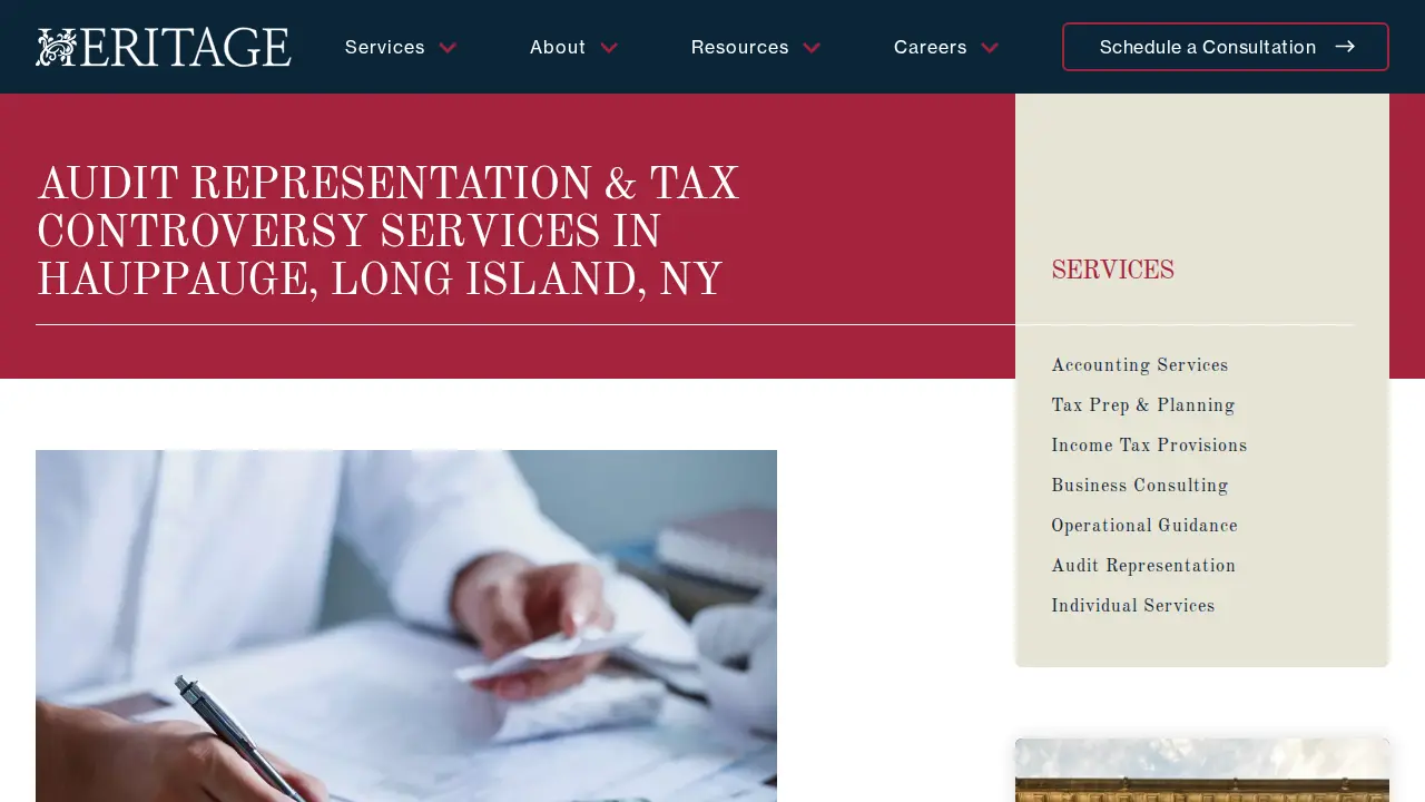 Ferrera Destefano & Caporusso Certified Public Accountants, P.C. page