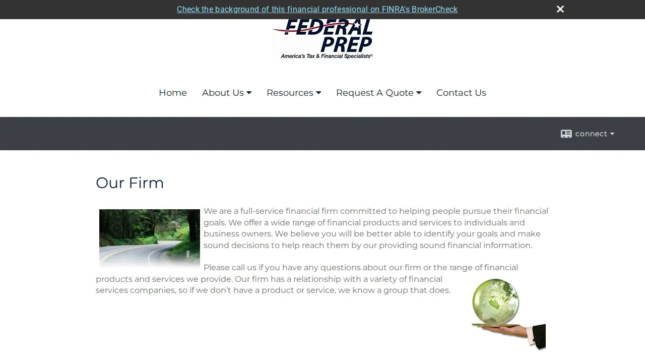 Federal Prep, Inc. page