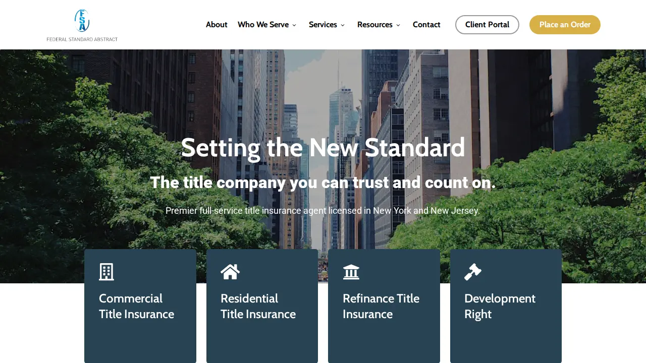 Federal Standard Abstract Inc