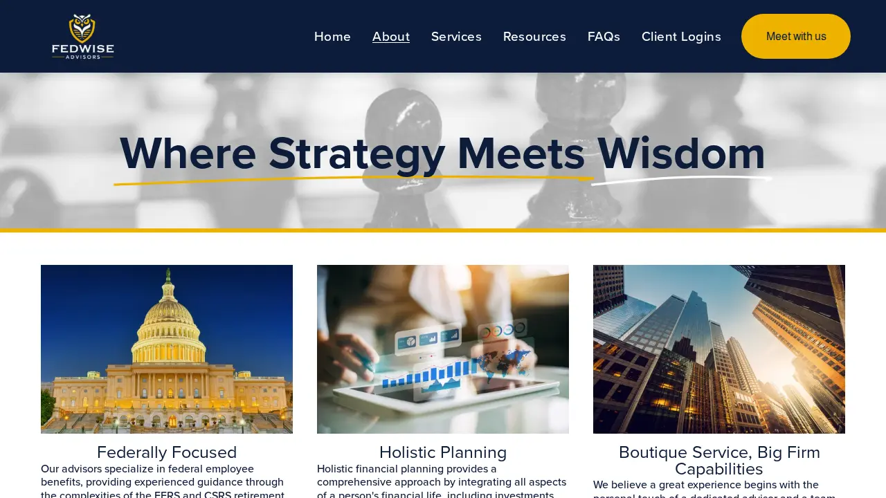 FedWise Advisors page