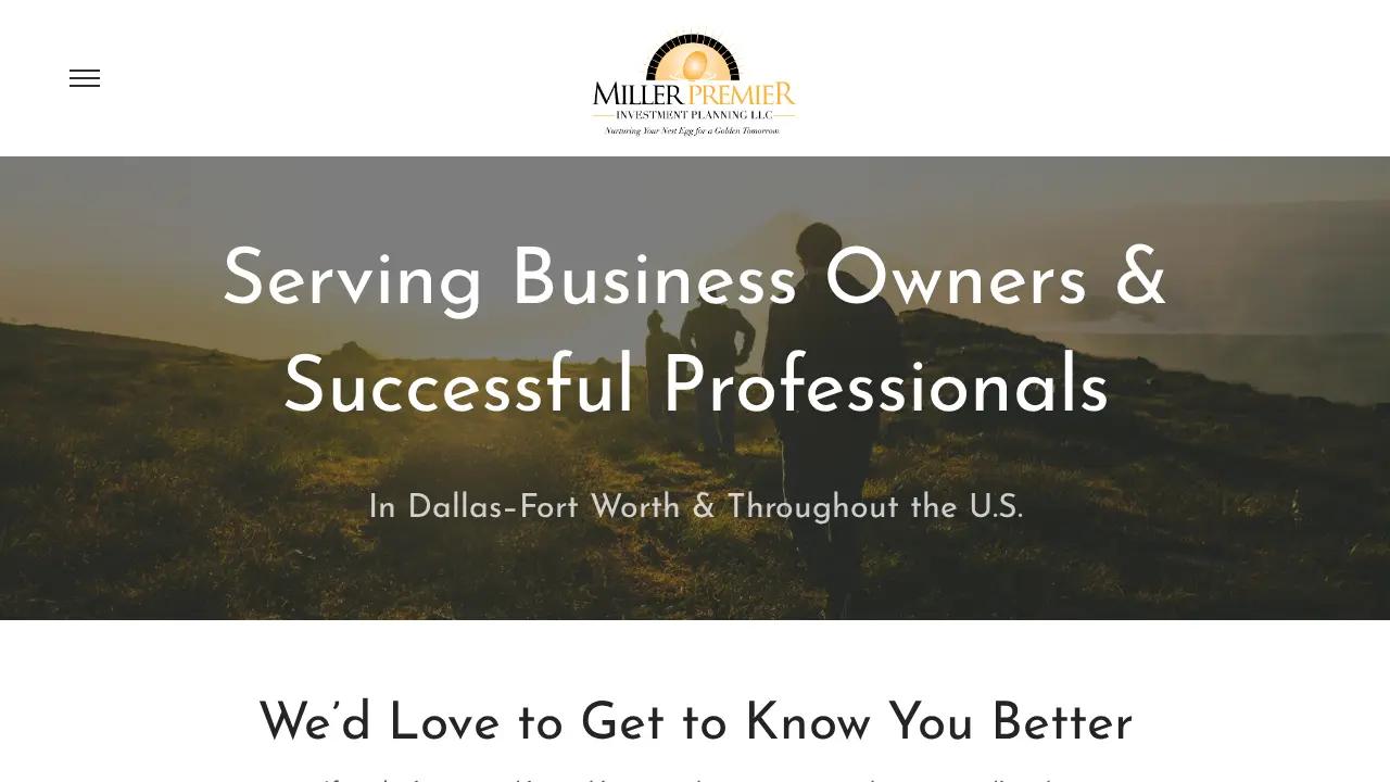 Miller Premier Investment Planning, LLC page