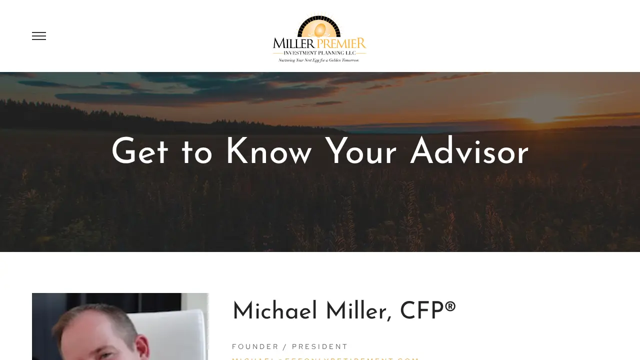 Miller Premier Investment Planning, LLC page