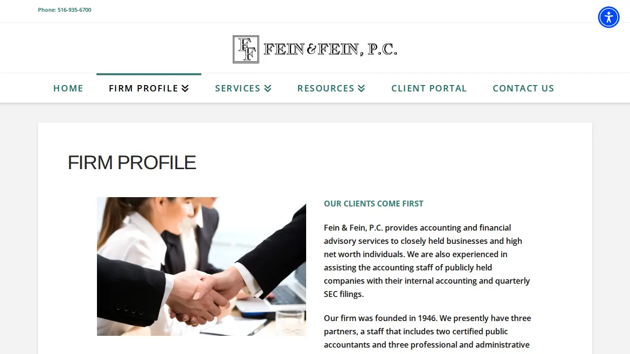 Fein & Fein PC page