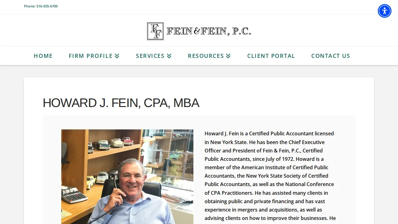 Fein & Fein PC page