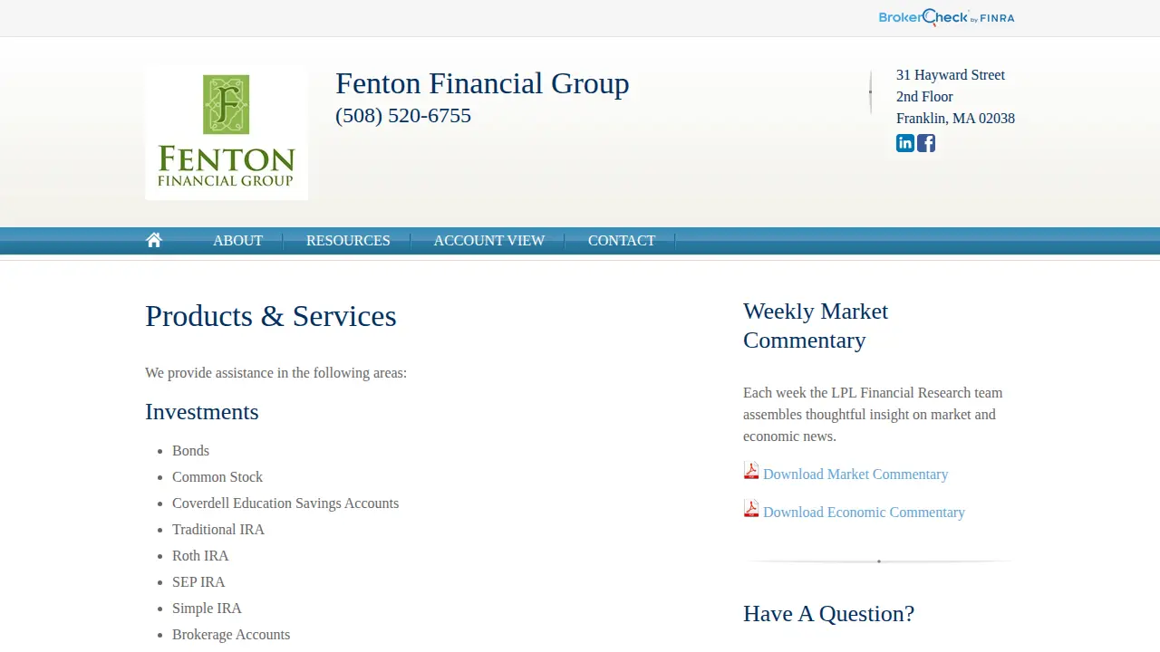Fenton John page