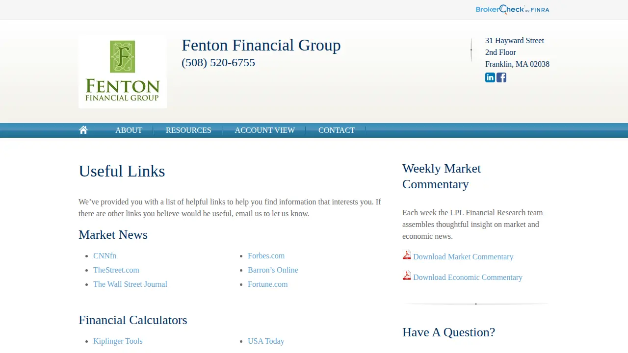 Fenton John page