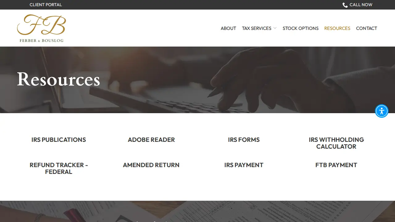 Ferber & Bouslog Co. page