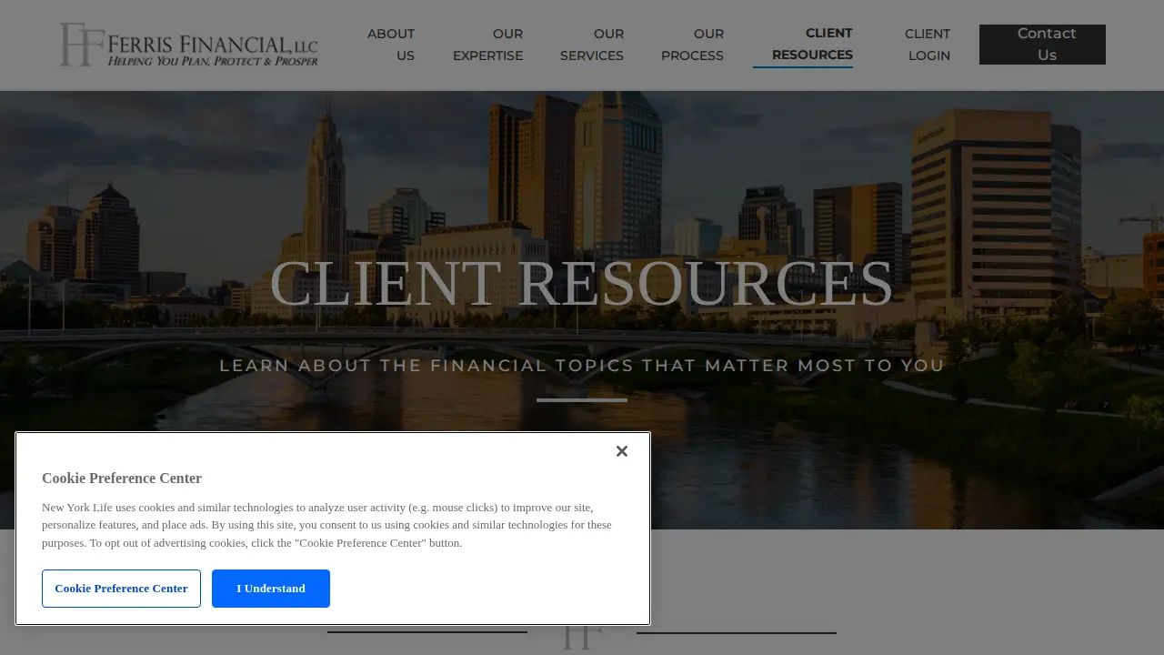 Ferris Financial LLC page