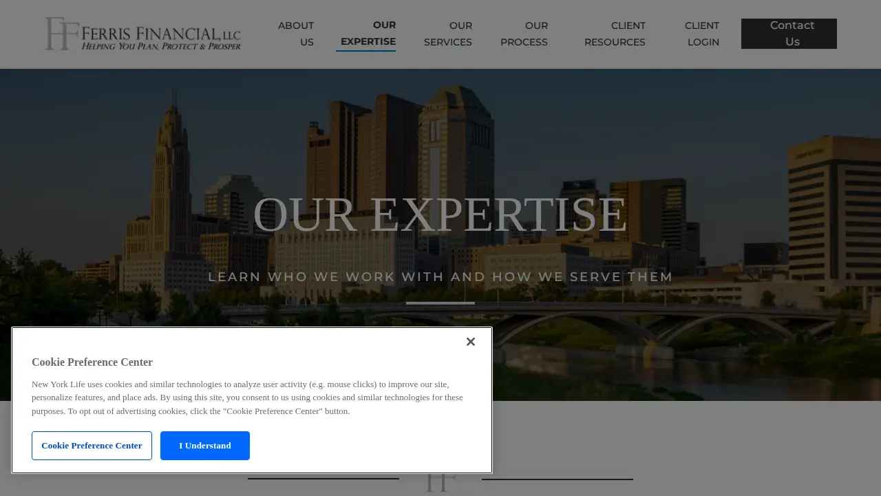 Ferris Financial LLC page