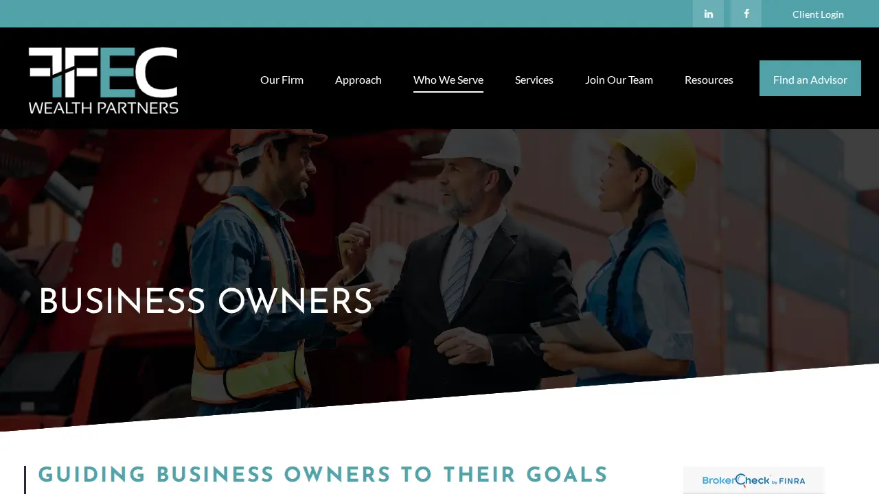 FFEC Wealth Partners page