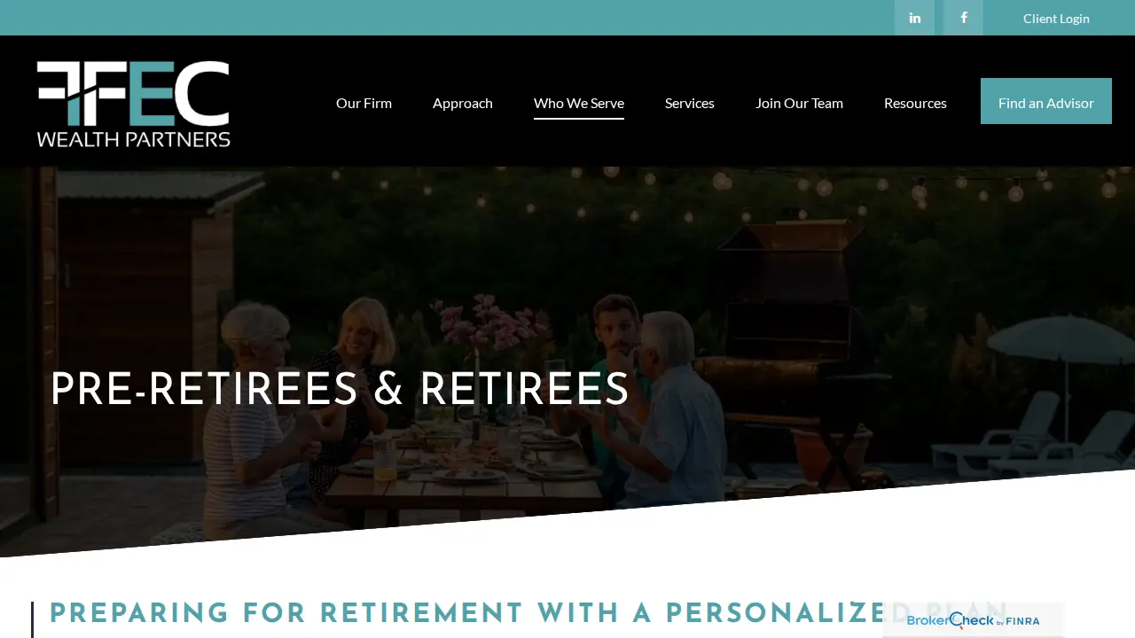 FFEC Wealth Partners page