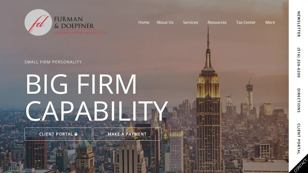 Furman & Doepfner, CPAs page